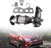 16636 Catalytic Converter Bolts Gasket Compatible With Scion tC 2.5L 2011-2016，Toyota RAV4 2.5L 2009-2018，673-028 250510V070 2505136180