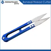 Craft Sewing Thread 4'' Bonsai Snip Scissors Cutter Embroidery Yarn Thrum Blue
