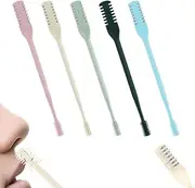 5 pcs Nasal Hair Cutter, Upgraded Double Sided Nose Hair Knife, 360° Rotating Portable Manual Nose Hair Trimmer, Nose Hair Remover Tool for Women Men,Painless Nose Hair Knife,Nostril Hair Remover