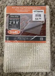 Ultra Stop Non-Slip Indoor Rug Pad Size 2' x 8' Rug Pad