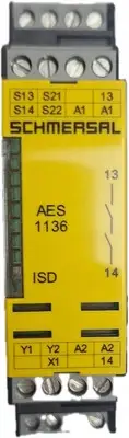 Schmersal AES 1136 Safety Relay Module for Magnetic Sensors