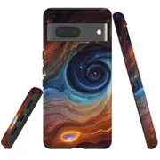 For Google Pixel 7 Tough Protective Cover, Eye Of The Galaxy