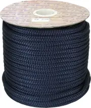 POLYESTER MOORING LINE - 16 STRAND DOUBLE BRAID 20MM X 100MTR