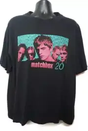 1997 Matchbox 20 Vintage T Shirt, Rob Thomas, Matchbox Twenty Band Tee