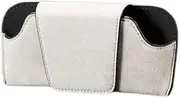 Car Glasses case Sun Visor Storage Box car Universal Glasses Clip Creative car Sunglasses case(4978 Light Gray)