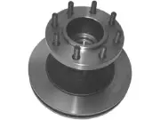 For 1974 GMC C35/C3500 Pickup Brake Rotor and Hub Assembly Bendix 19292CRCT