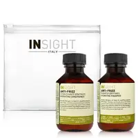 在飛比找ETMall東森購物網優惠-INSIGHT 茵色 亞麻籽保濕旅行組(洗髮精100ml+護