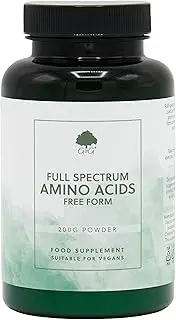 Full Spectrum Amino Acid Powder - Vegan Free Form Amino Acids - BCAA - 200G Powder