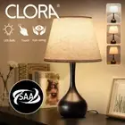 Clora Touch Bedside Lamp Bedroom Dimmable Farmhouse Table Lamp Nightstand Light