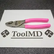 Snap-on Tools USA NEW PINK COLOR 8" Combination Slip-Joint Pliers 47ACF