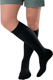 [JOBST] forMen Ambition, Knee High w/ SoftFit Technology, 20-30 mmHg, Navy, SZ 4