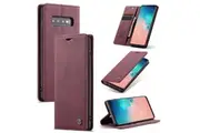 Samsung Galaxy S10 CaseMe 013 Wallet Flip Cover with Magnetic Closing, Card Slots