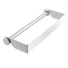 Stainless Steel Paper Towel Holder Black/Silver Paper Roll Hanger Kitchen