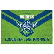 Canberra Raiders NRL Doormat for Home Man Cave Bar BBQ