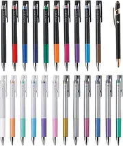 Pilot Juice up 04 Retractable Gel Ink Pen 0.4mm Ultra Fine Point 22 Colors Set (LJP200S4-10C, LJP120S4-6CP, LJP120S4-6CM) With Original Stylus Ballpoint Touch Pen