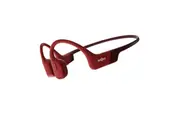 Shokz OpenRun Bone Conduction Open-Ear Endurance Headphones - Red