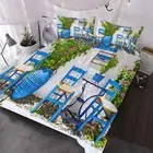 Wonderful Chlorophytum Balcony 3D Quilt Duvet Doona Cover Set Pillow case Print