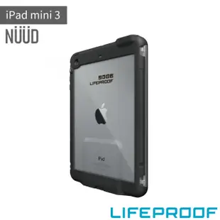 【LifeProof】iPad mini 3 7.9吋 NUUD 全方位防水/防雪/防震/防泥 保護殼(黑)