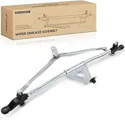 A-Premium Front Windshield Wiper Transmission Linkage Assembly Compatible with Jeep Vehicles - Wrangler 2007-2016, Without Wiper Motor - Replace# 55077859AC