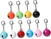 ORFOFE 10pcs Cat Collar Decorative Bells Pet Accessory Wear-Resistant Metal Bells Crafted for Pet Collars