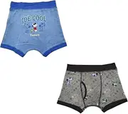 [Peanuts] Snoopy Boy's Boxer Briefs, Set of 2, 100% Cotton
