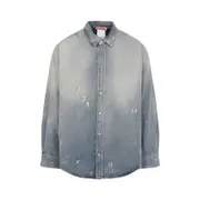 [Acne Studios] Acne Studios-Light Blue Cotton Shirt-Uomo M