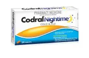 Codral Nightime Cold & Flu Tab X 24