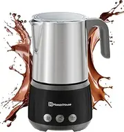 Maestri House Milk Frother, 4-in-1 Electric Milk Steamer and Frother, 500mL 600W Smart Touch Control Hot and Cold Foam Maker, Memory Function for Latte, Cappuccinos, Warm Milk, Hot Chocolate Milk