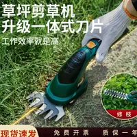 在飛比找樂天市場購物網優惠-充電式無線鋰電 割草機 打草機 剪草機 除草機 小型家用割草