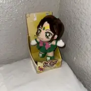 Vtg Sailor Moon Jupiter Plush Doll Soft N Cuddly Irwin 1998 Canadian Variant