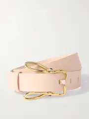[Bottega Veneta] Bottega Veneta - Leather Belt - Blush - 70 70 Pink
