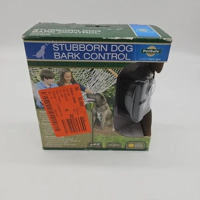 Brand NEW Stubborn Dog Bark Control - Rechargeable - For Dogs 8 Pounds and Up