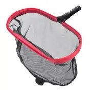 Deluxe Swimming Pool Leaf Skimmer Rake with Deep Net, Heavy Duty Aluminum Frame