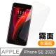 iPhone SE 2020 SE2 半屏 霧面 磨砂 9H 鋼化膜 手機 保護貼