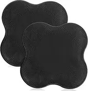 Parliky Yoga Exercise Pad Mat 2 Pcs Yoga Knee Mats Support Cushion Kneeling Pad