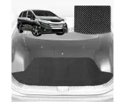 6D Diamond Car Boot Mat for Honda Odyssey Luxury 7 Seater (ViL)2014-2020-Cargo Mat-Black-Outback GT