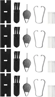 Stylus Tips Replacement, Tip Set with 20 Replacement Tips and 4 Sets of Tools Stylus Pen Tips for Galaxy Tab S9 S9+Plus S9 Ultra S9 FE (White and Gray)