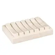 Natural Champagne Marble SPA Collection Hand Bar Soap Tray Holder Soap Dish