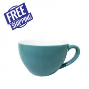 6x Cappuccino Cup Aqua 200mL Bevande Coffee Tea Hot Chocolate Cups Cafe Drinks