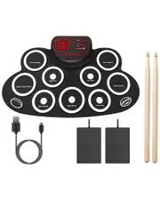 Fresh Fab Finds 10 Pad Electric Drum Set