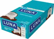 Clif Luna Bar Dipped Chocolate Coconut Box of 15