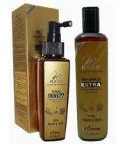 Re HARE Shampoo Tonic Extra Herbal with Ginseng Aloe Vera Remedy Hair loss