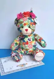Build A Bear Frida Kahlo Bear With Flowers Head Band BNWT