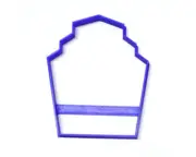 GATSBY STYLE FRAME PLAQUE 1920S ROARING 20S TWENTIES COOKIE CUTTER USA PR3258