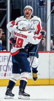 Classic Sports Prints - Alex Ovechkin and Backstrom -Ready2Hang- HUGE canvas