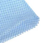 Sky Blue Speaker Mesh Grill Stereo Fabric Dustproof 100cm x 160cm 40" x 63"