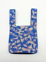 CIRCUS by Sam Edelman canvas beaded women's mini sac bag - BLUE