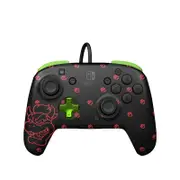 Pdp Gaming REMATCH GLOW Wired Controller For Nintendo Switch - Bowser