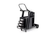 4 Drawer Welder Cart Welding Trolley Cabinet MIG TIG ARC Plasma Bench Drawers
