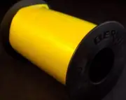 BERWICK YELLOW CURLING RIBBON 500 yard Spool 3/16th" Wide Crafting Ribbon